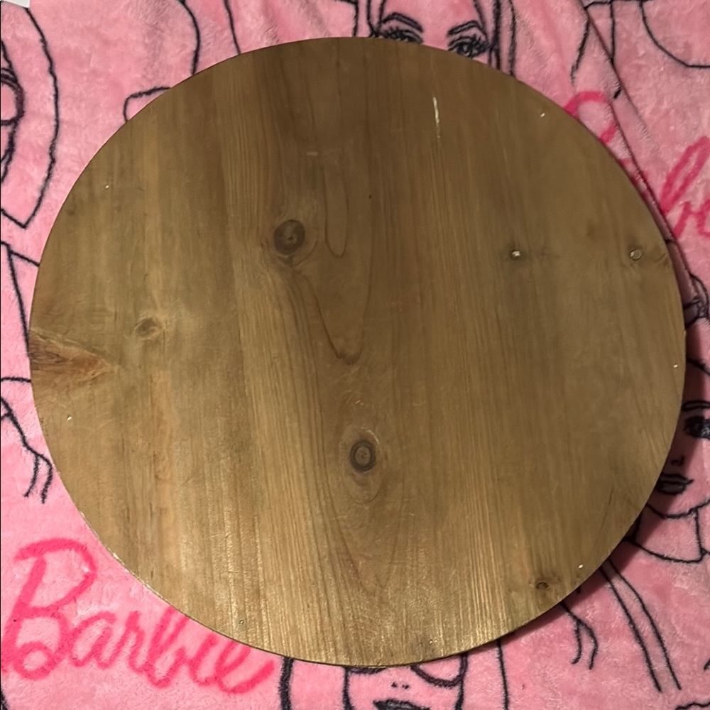 Creative Co-Op Natural Wood Decorative Surface
